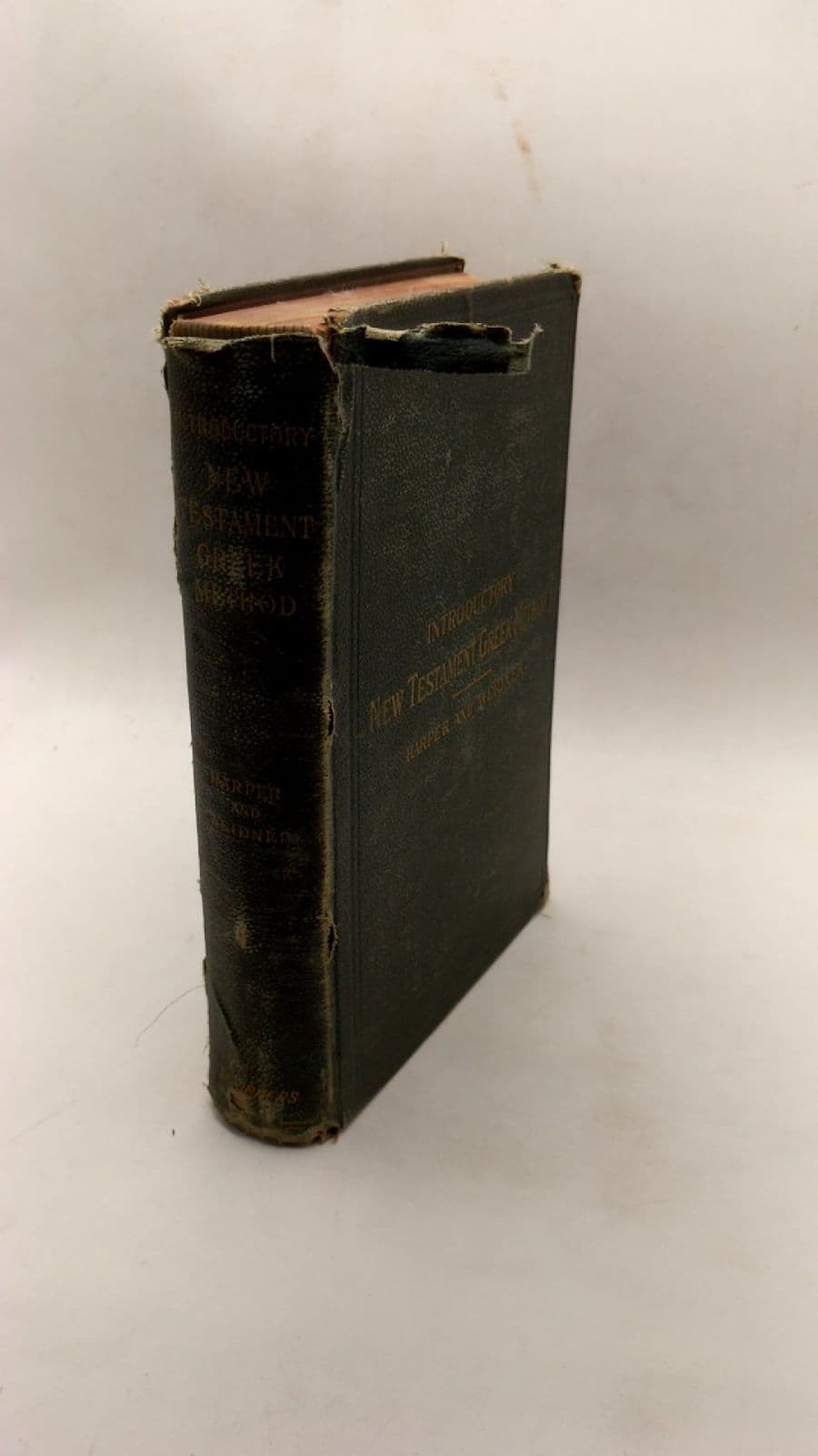 An Introductory New Testament Greek Method by William Rainey Harper, Revere Franklin Weidner - front cover
