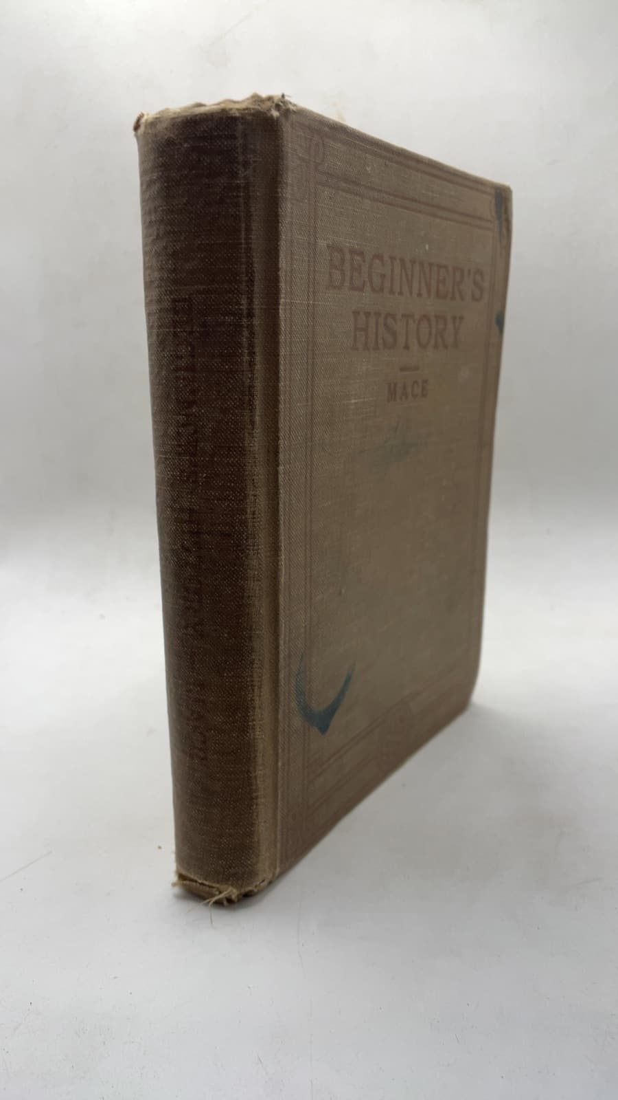 Beginner's History by William H. Mace - front cover