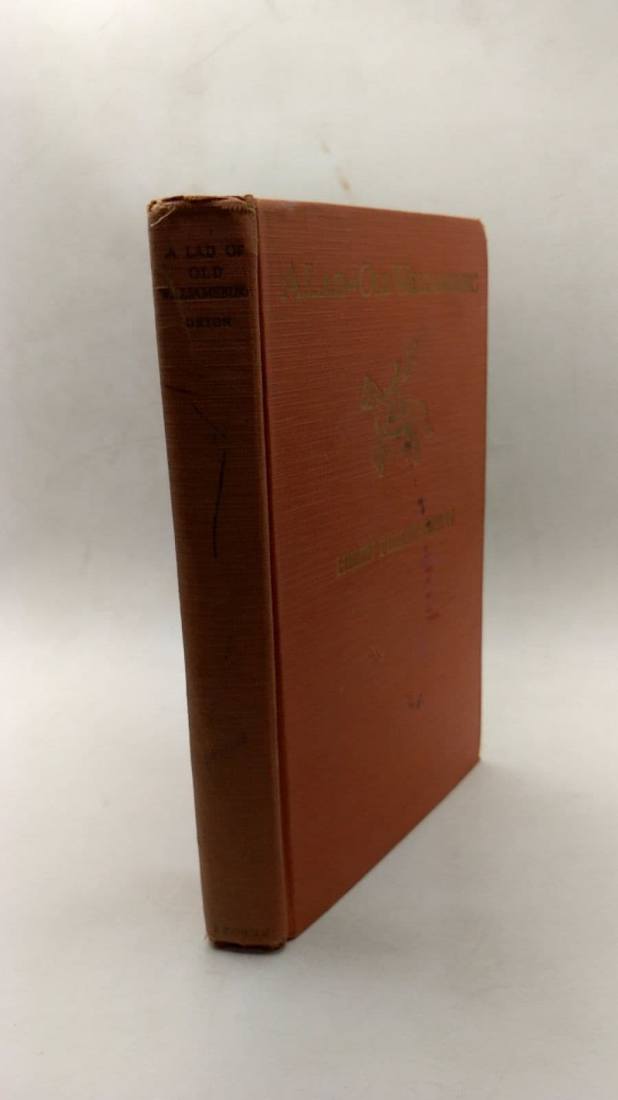 A Lad of Old Williamsburg by Helen Fuller Orton - front cover