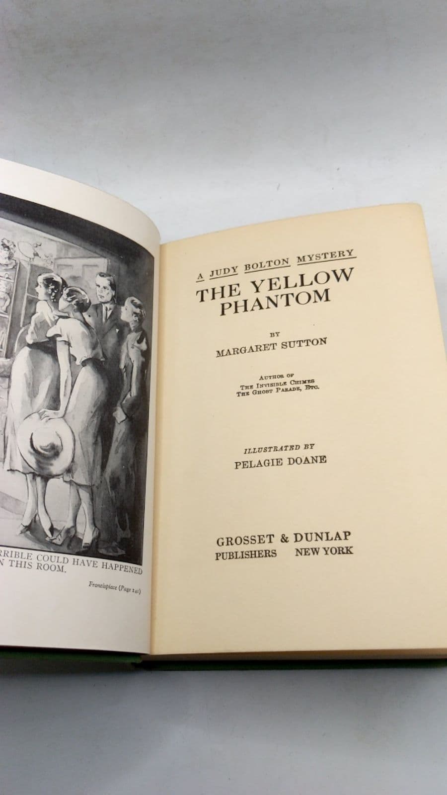 The Yellow Phantom by Margaret Sutton - title page