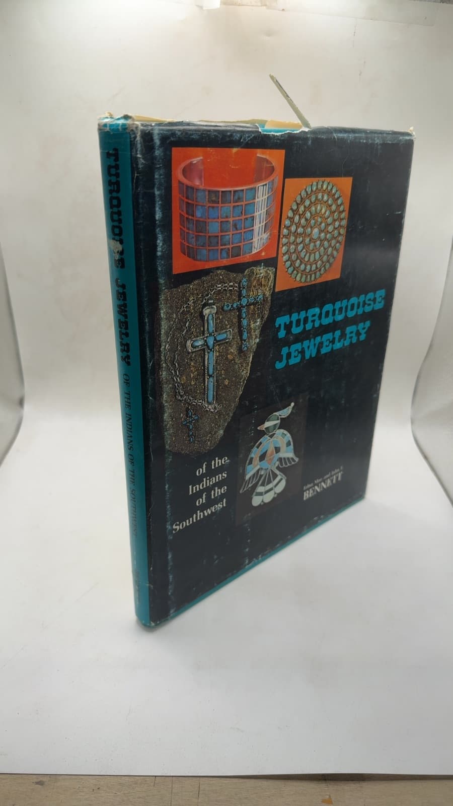 Turquoise Jewelry of the Indians of the Southwest by Edna Mae and John F. Bennett - front cover