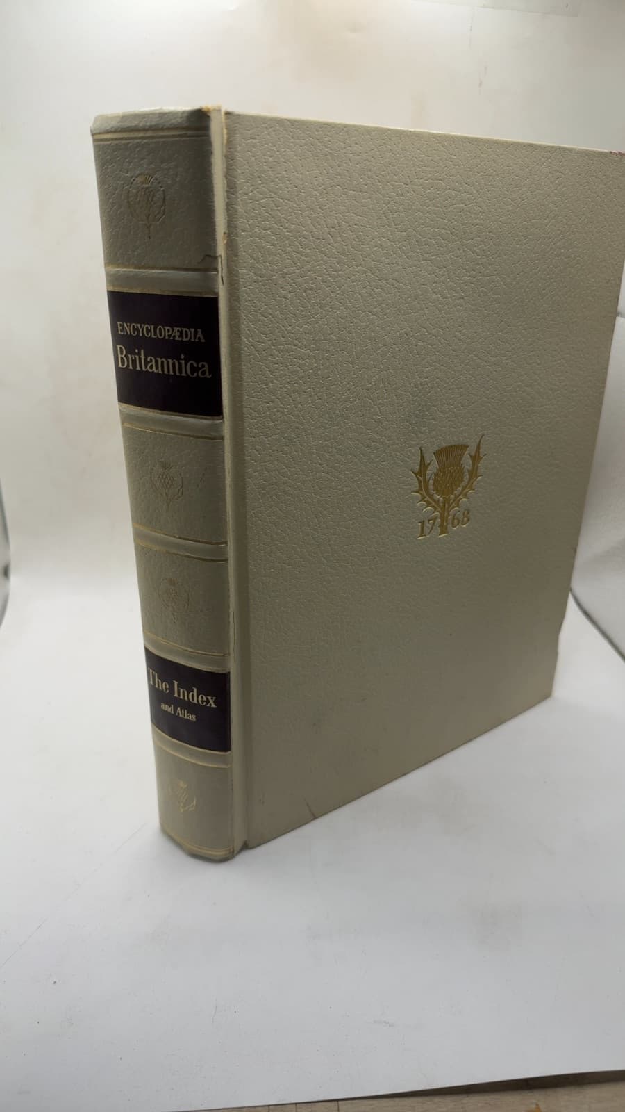 Encyclopaedia Britannica The Index and Atlas - front cover
