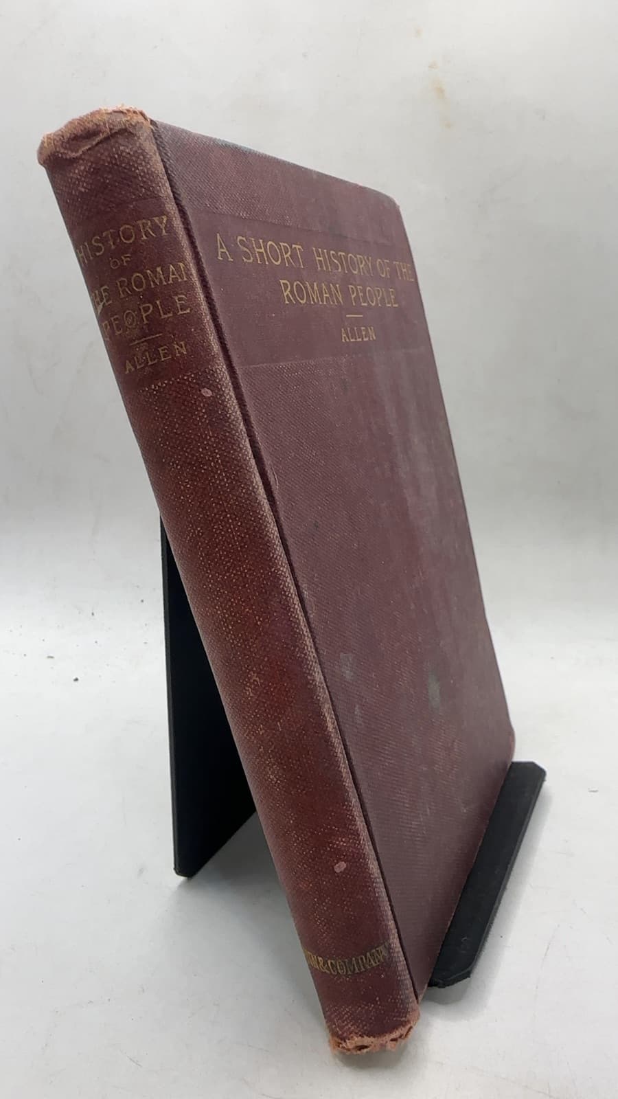 A Short History of the Roman People by William F. Allen - front cover
