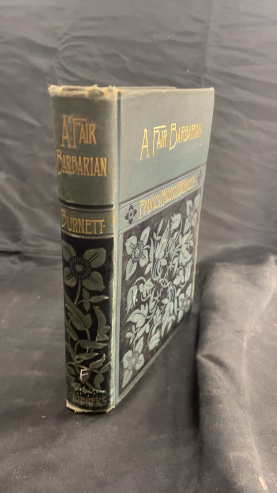 A Fair Barbarian by Frances Hodgson Burnett - front cover