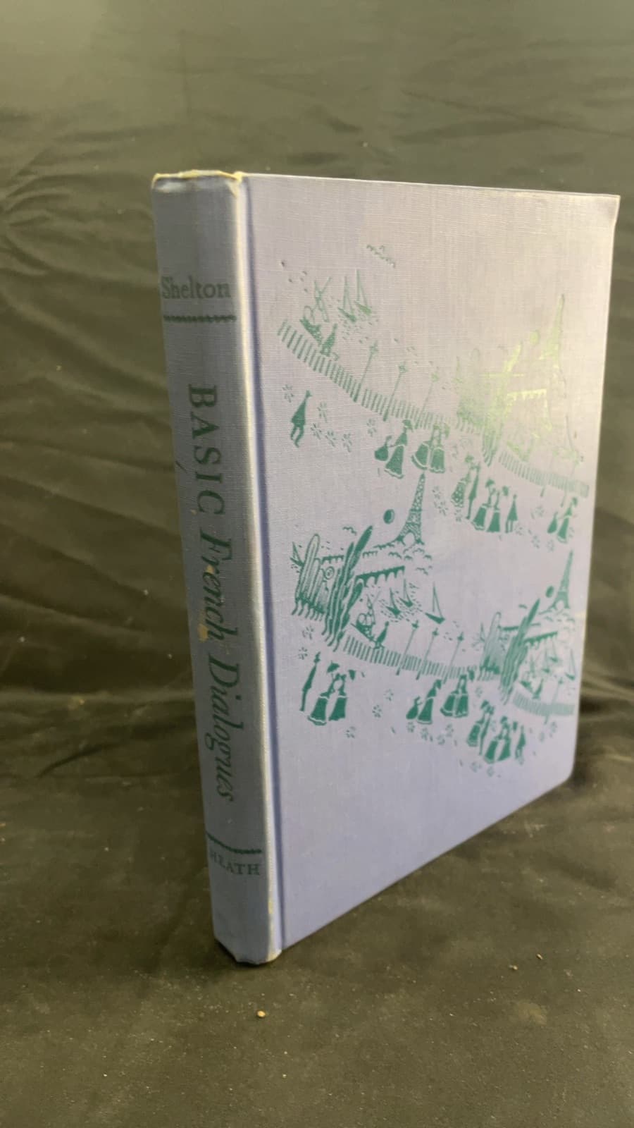 Basic French Dialogues by Whitford H. Shelton - front cover