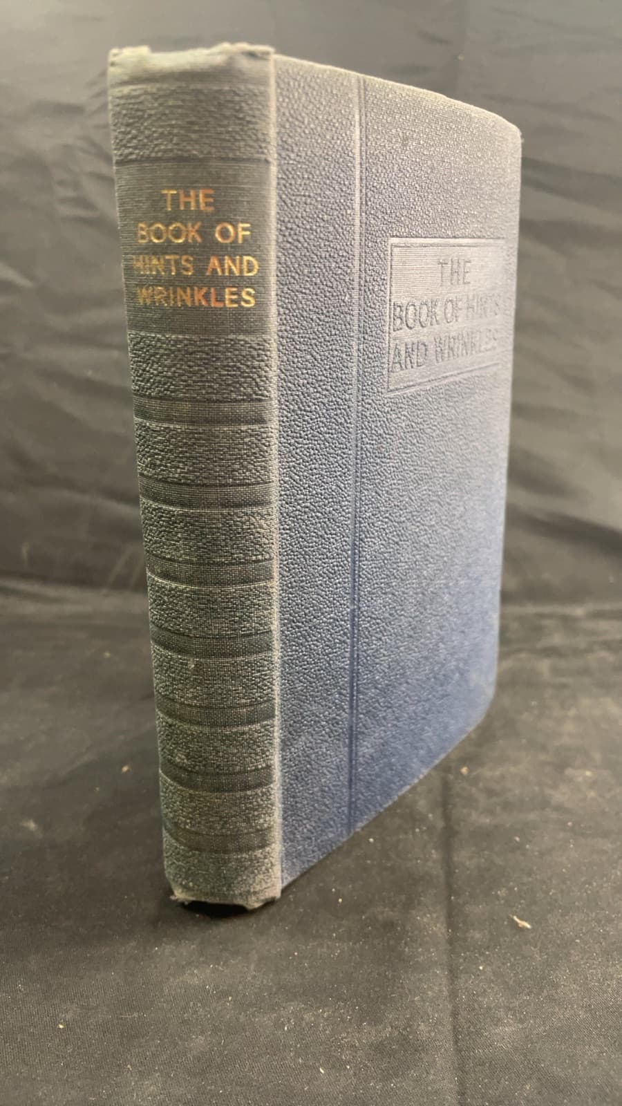 The Book of Hints and Wrinkles - front cover