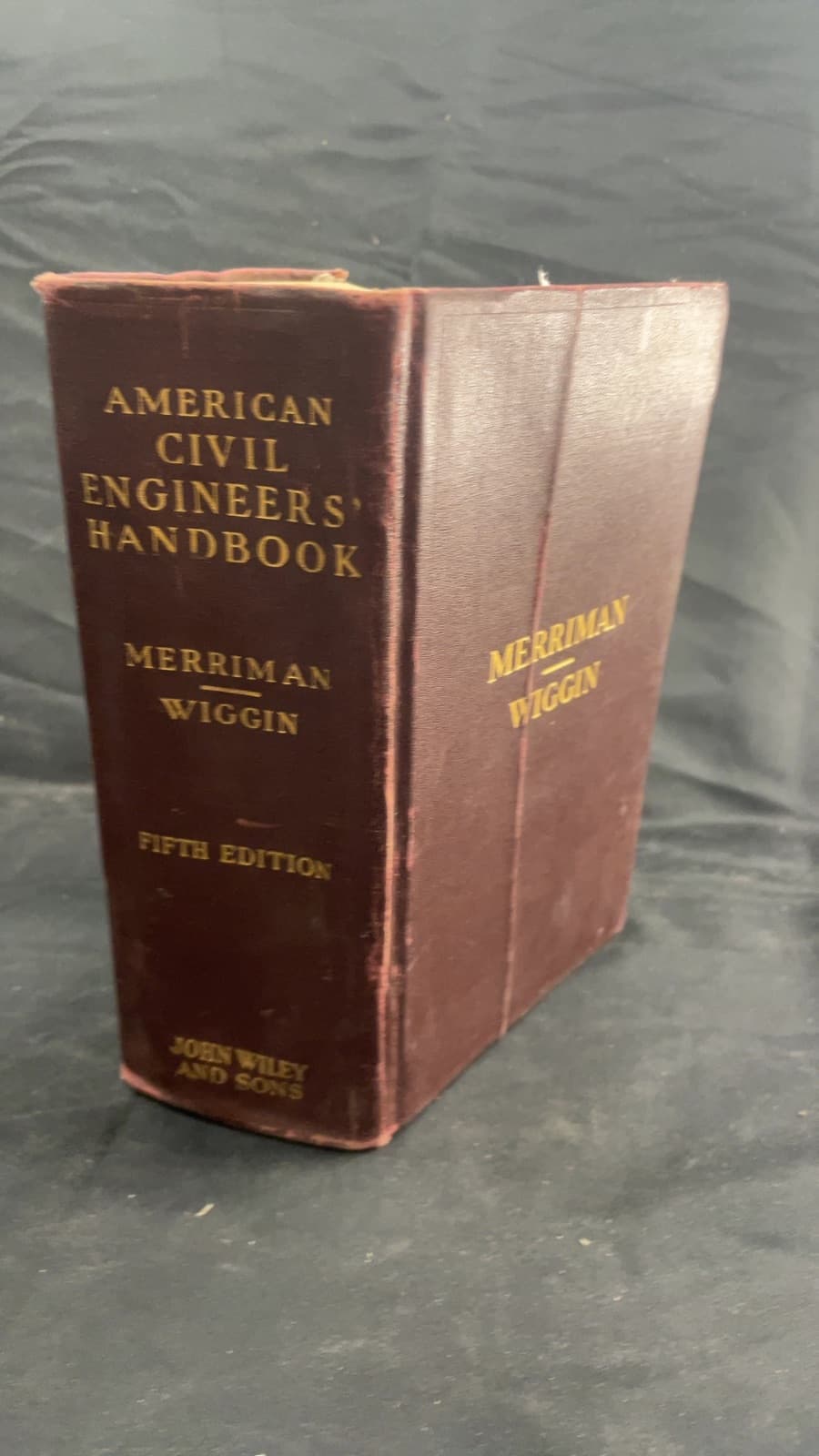 American Civil Engineers' Handbook 5th ed. by Thaddeus Merriman, Thos. H. Wiggin - front cover