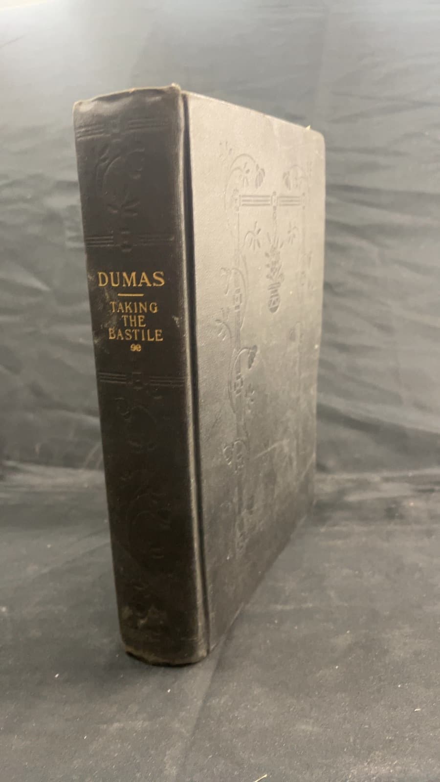 Taking the Bastile by Alexandre Dumas - front cover