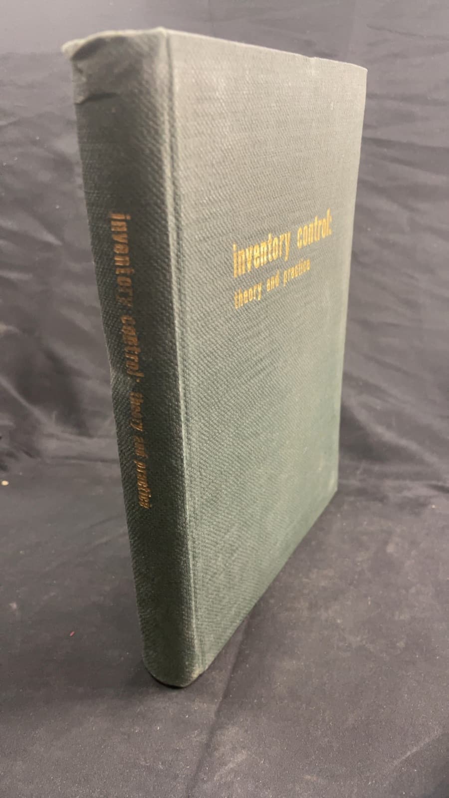inventory control: theory and practice by Martin K. Starr, David W. Miller - front cover