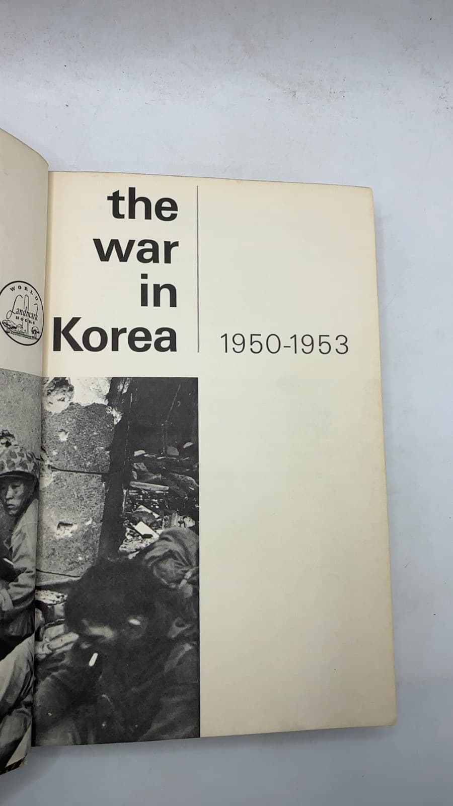 the war in Korea 1950-1953 by Robert Leckie - title page