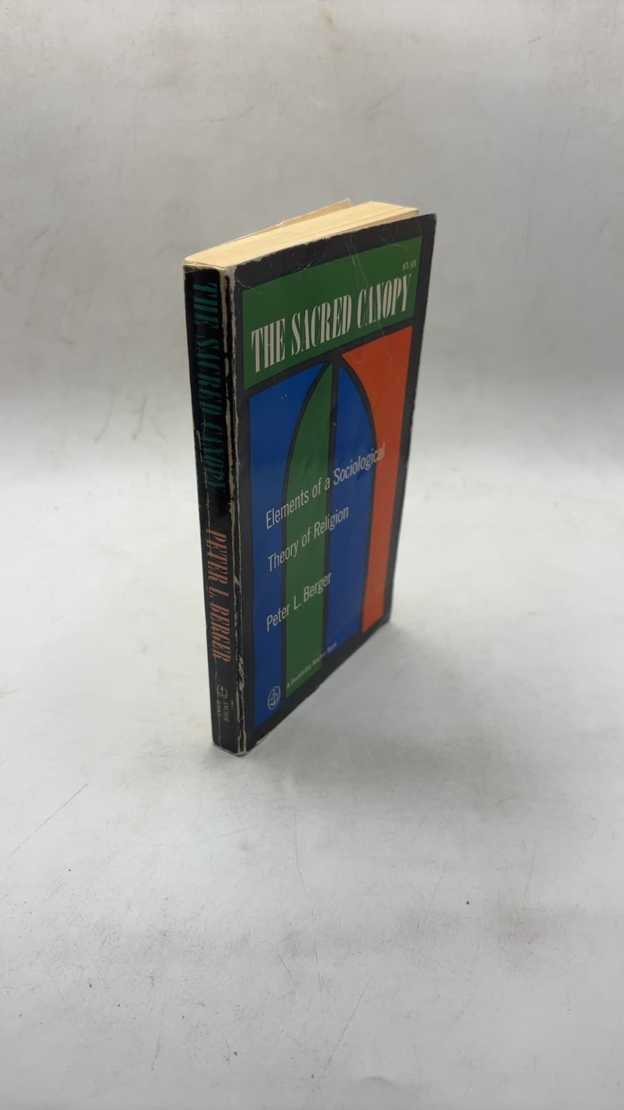 The Sacred Canopy: Elements of a Sociological Theory of Religion by Peter L. Berger - front cover