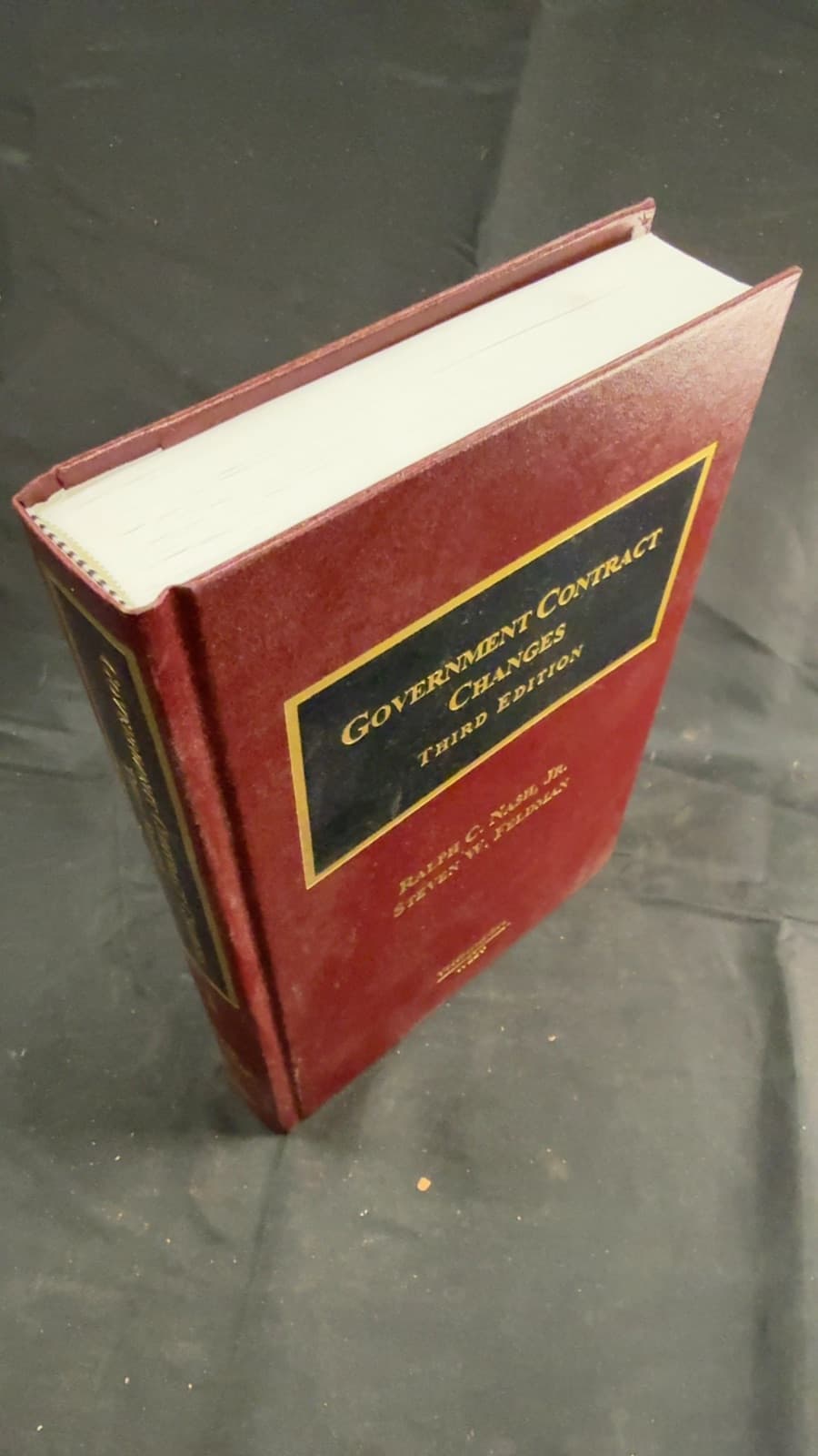 Government Contract Changes by Ralph C. Nash, Jr. and Steven W. Feldman - front cover