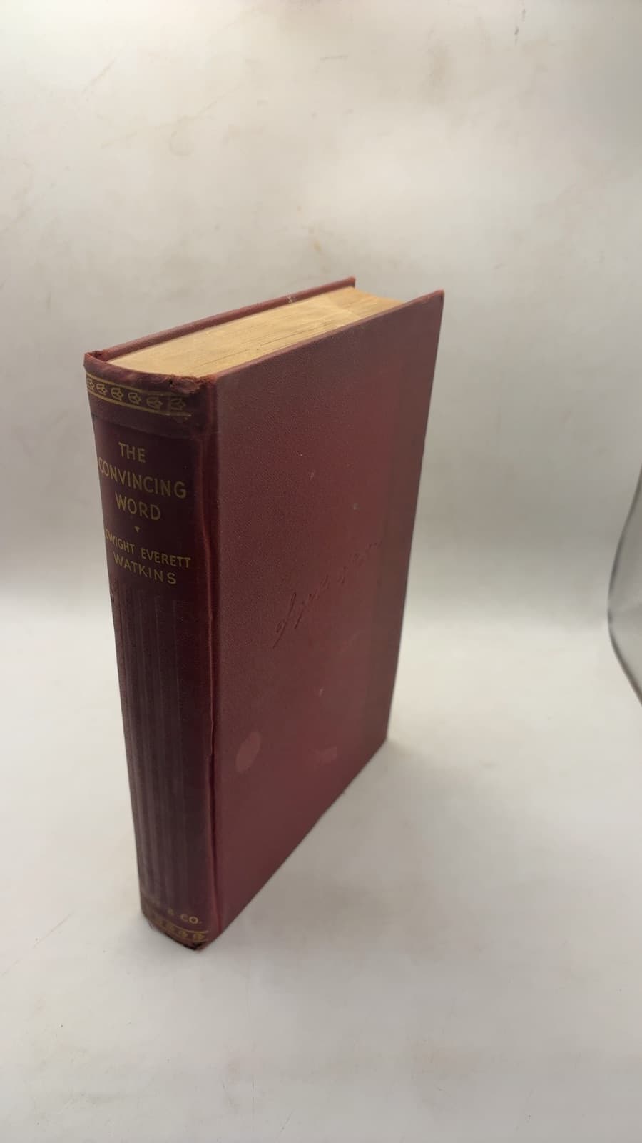 THE Convincing Word by Dwight Everett Watkins, A.m. - front cover
