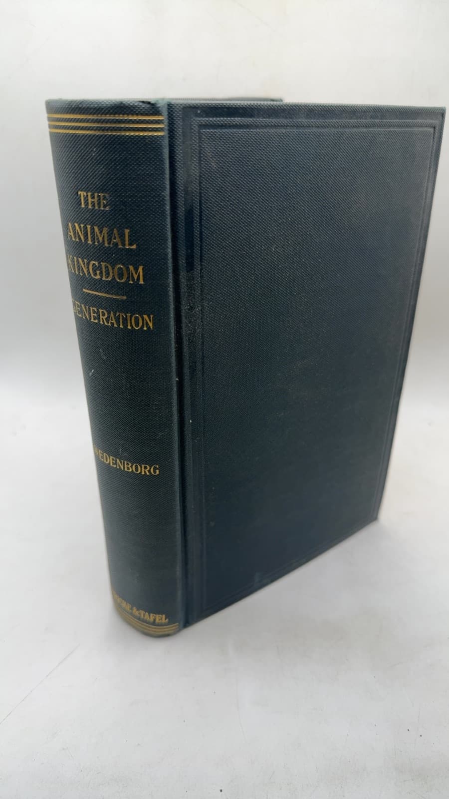 The Animal Kingdom by Emanuel Swedenborg - front cover