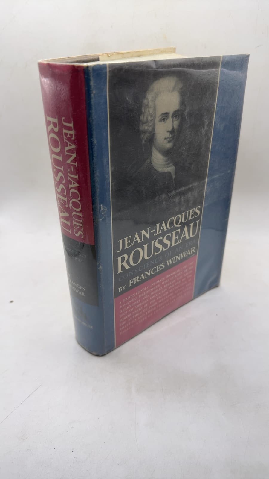 Jean-Jacques Rousseau: Conscience of an Era by Frances Winwar - front cover
