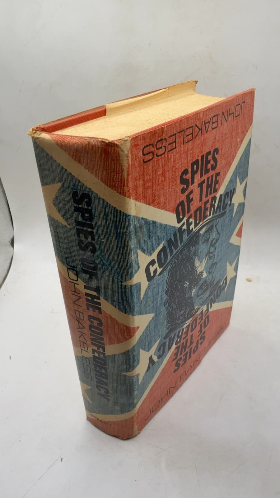 Spies of the Confederacy by John Bakeless - front cover