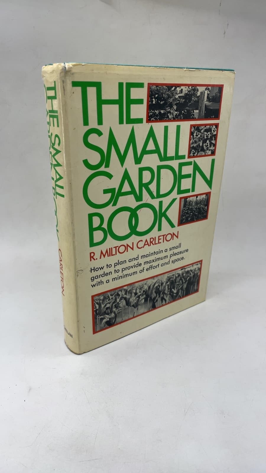 THE Small Garden Book by R. Milton Carleton - front cover