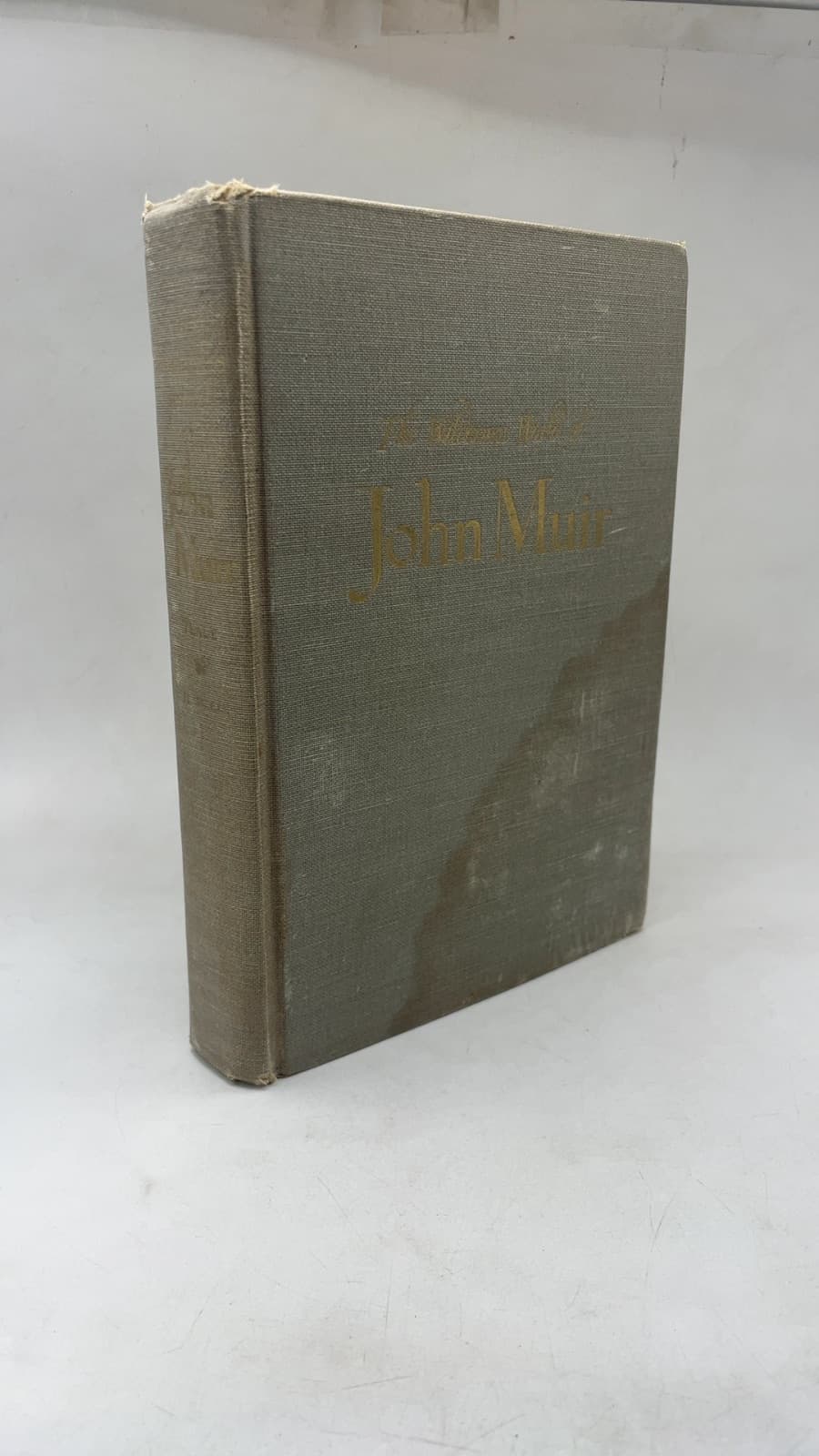 The Wilderness World of John Muir by Edwin Way Teale - front cover