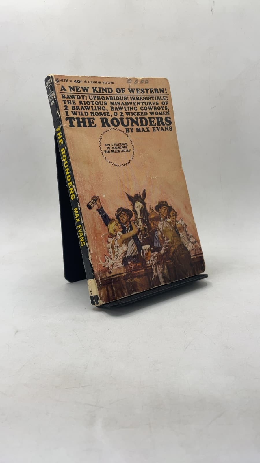 The Rounders by Max Evans - front cover
