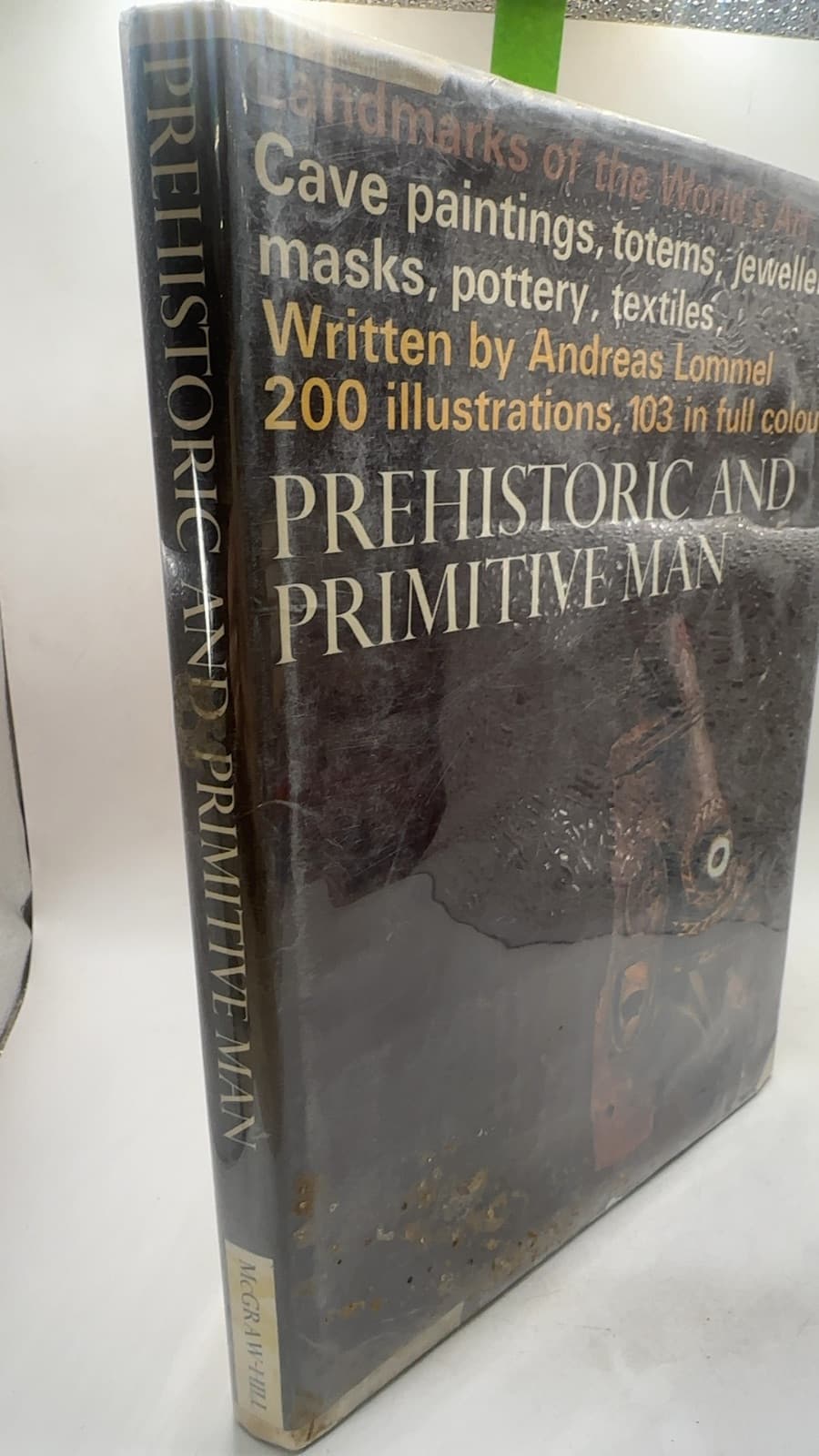 Prehistoric and Primitive Man by Andreas Lommel - front cover