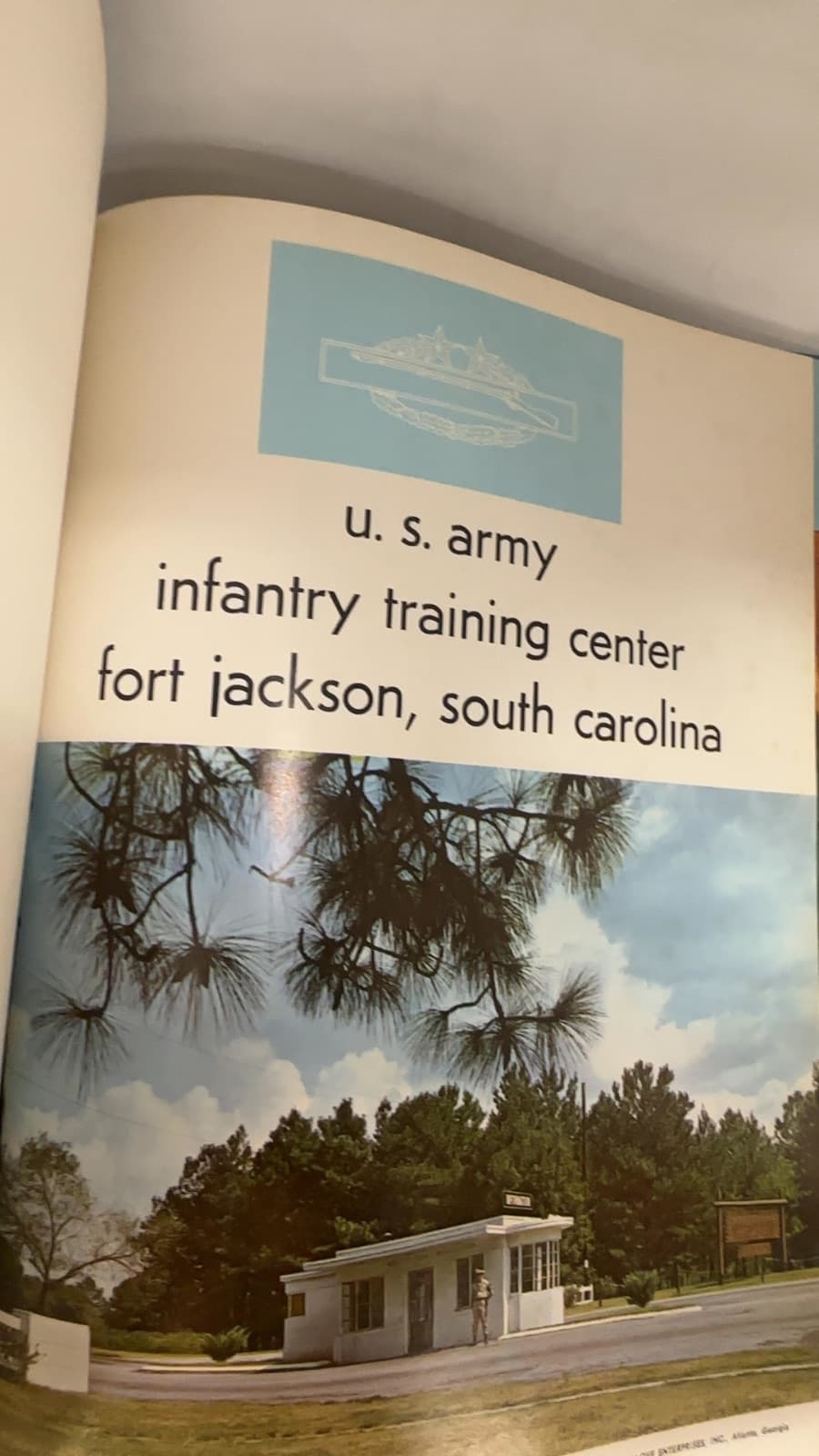 United States Army Training Center Infantry Fort Jackson South Carolina - title page