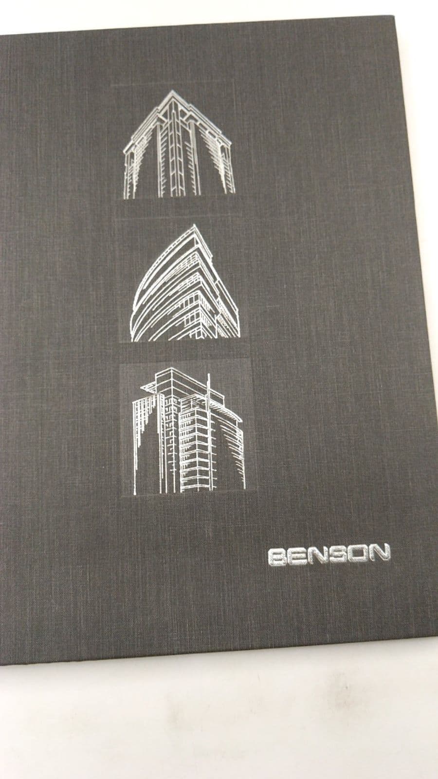 Benson - quarter view showing binding condition
