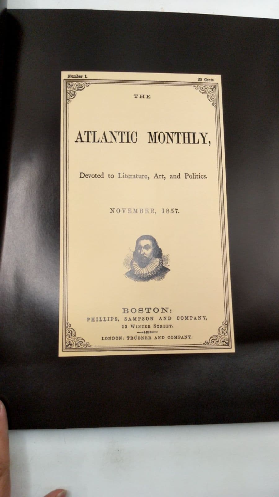 A - title page
