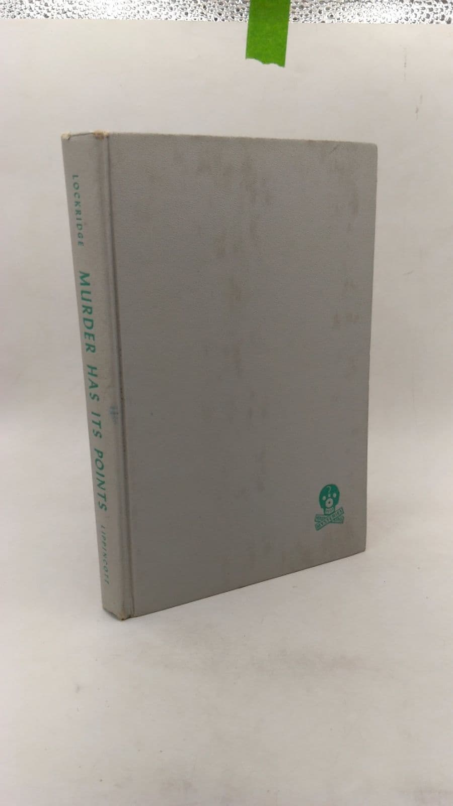 Murder Has Its Points by Frances and Richard Lockridge - front cover