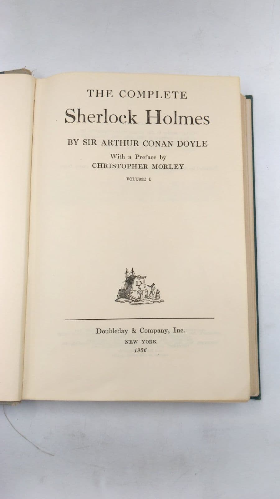 The Complete Sherlock Holmes by Sir Arthur Conan Doyle - title page