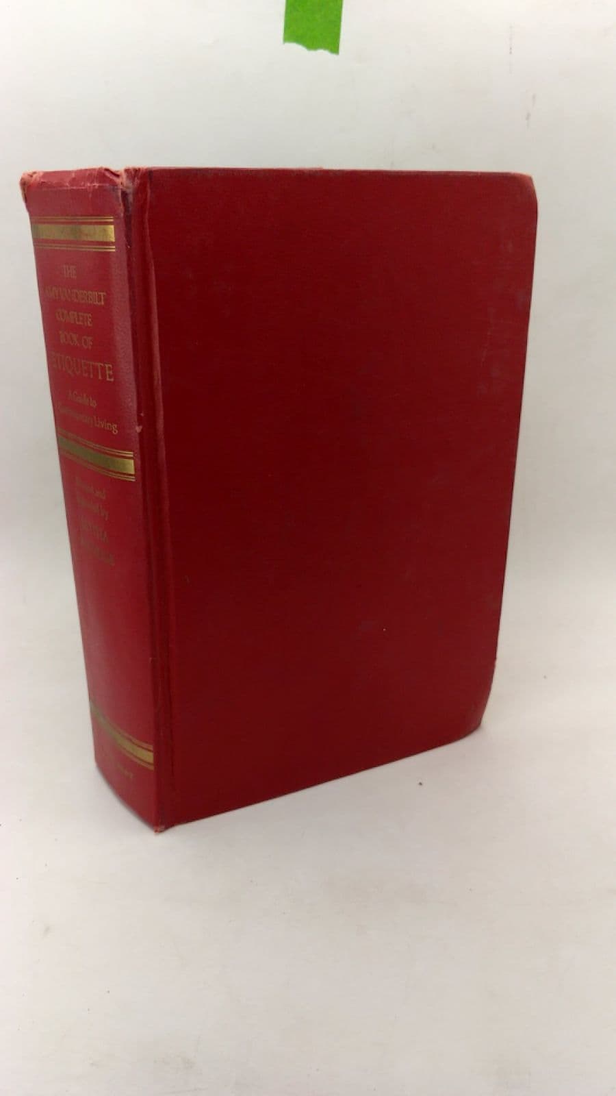 The Amy Vanderbilt Complete Book of Etiquette: A Guide to Contemporary Living by Letitia Baldrige - front cover