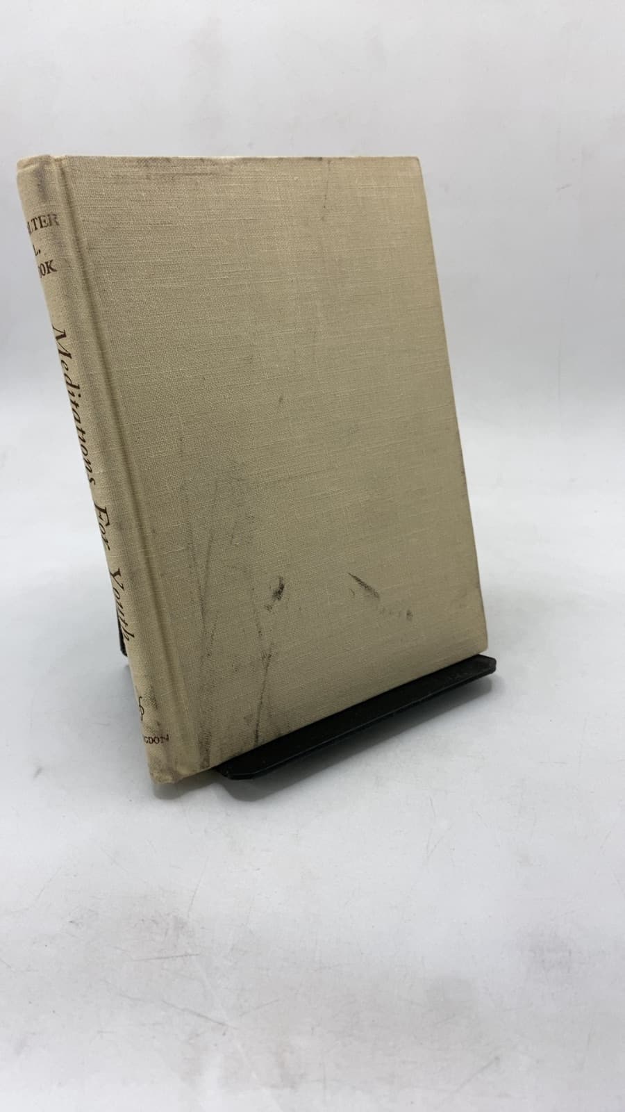 Meditations for Youth by Walter L. Cook - front cover