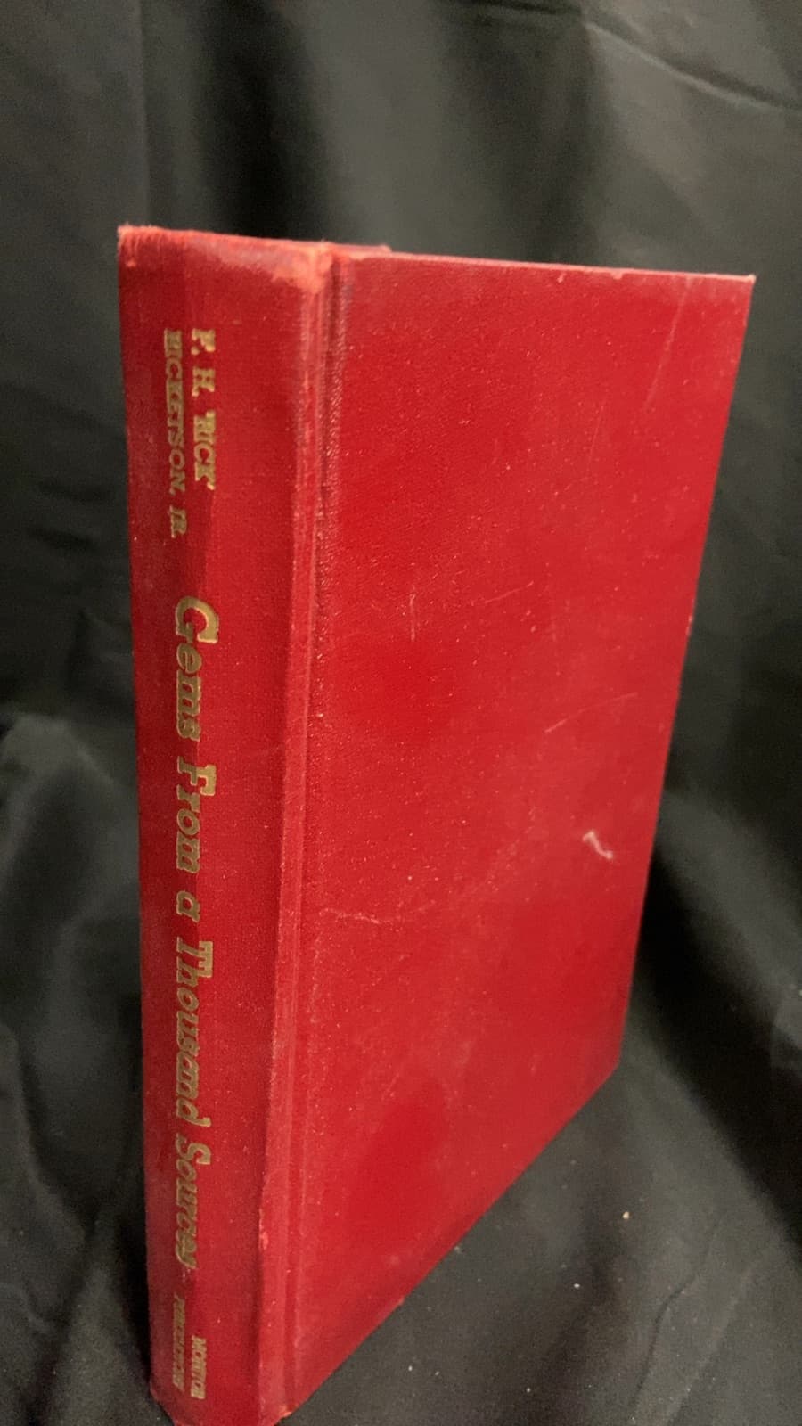 Gems From a Thousand Sources by Frank H. (Rick) Ricketson, Jr. - front cover