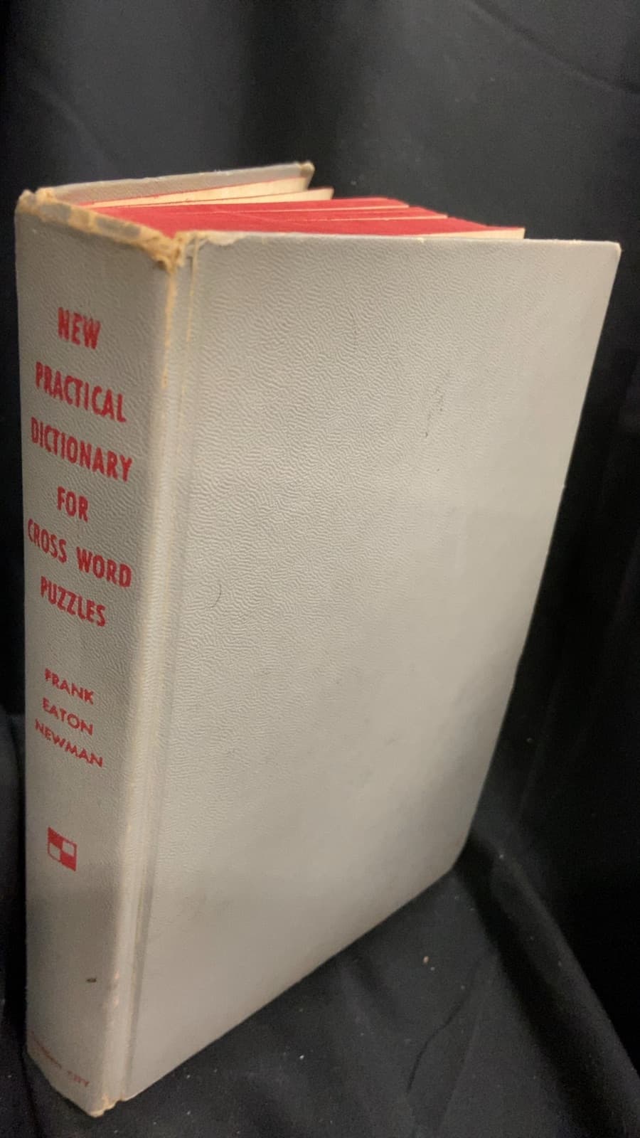 New Practical Dictionary for Cross Word Puzzles by Frank Eaton Newman - front cover
