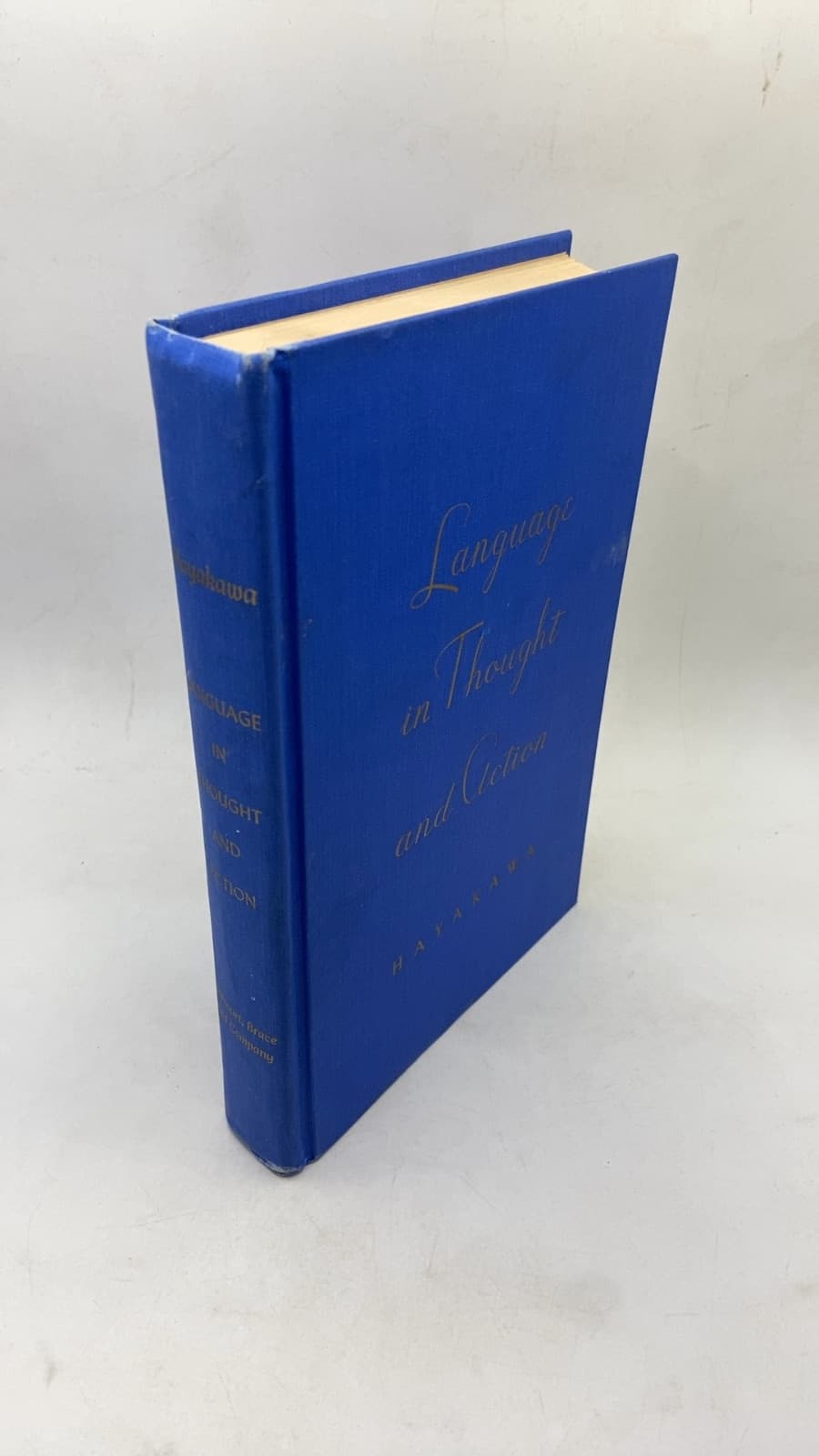 Language in Thought and Action by S. I. Hayakawa - front cover