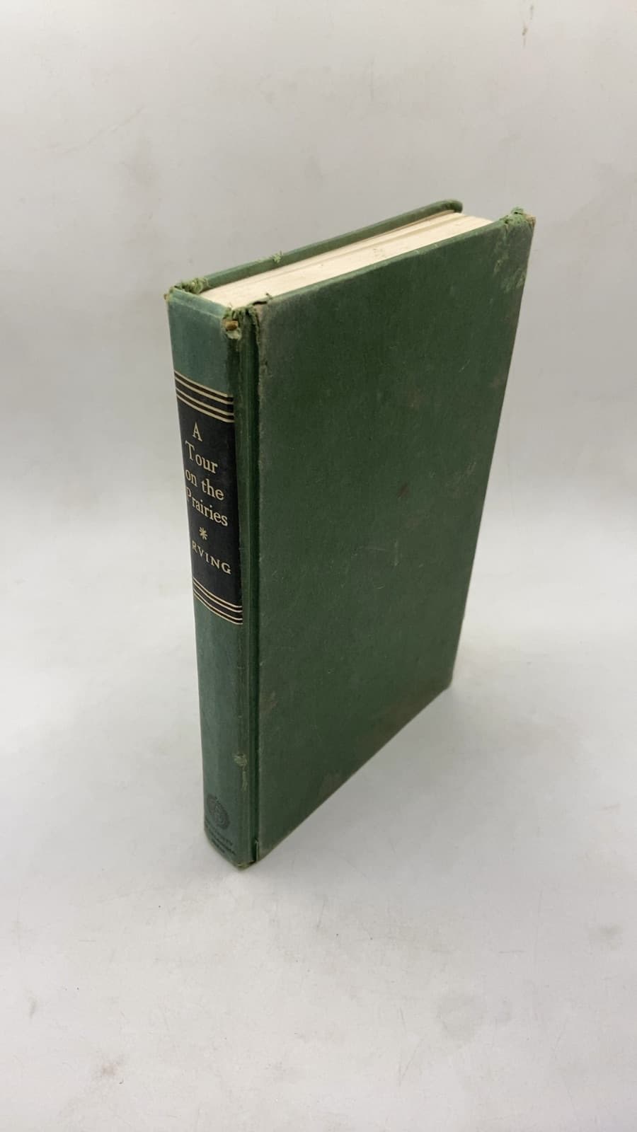 A Tour on the Prairies by Washington Irving - front cover