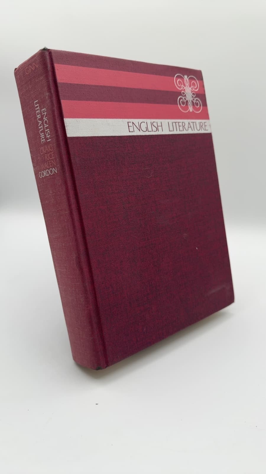 English Literature by G. Armour Craig, Frank M. Rice, Edward J. Gordon - front cover