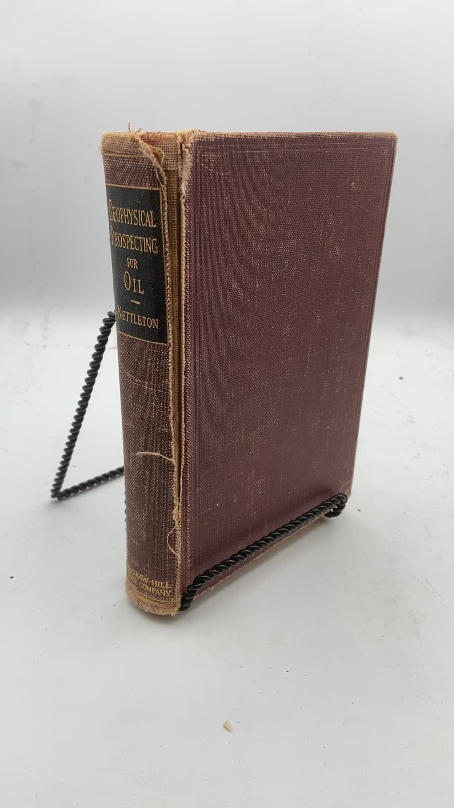 Geophysical Prospecting for Oil by L. L. Nettleton - front cover