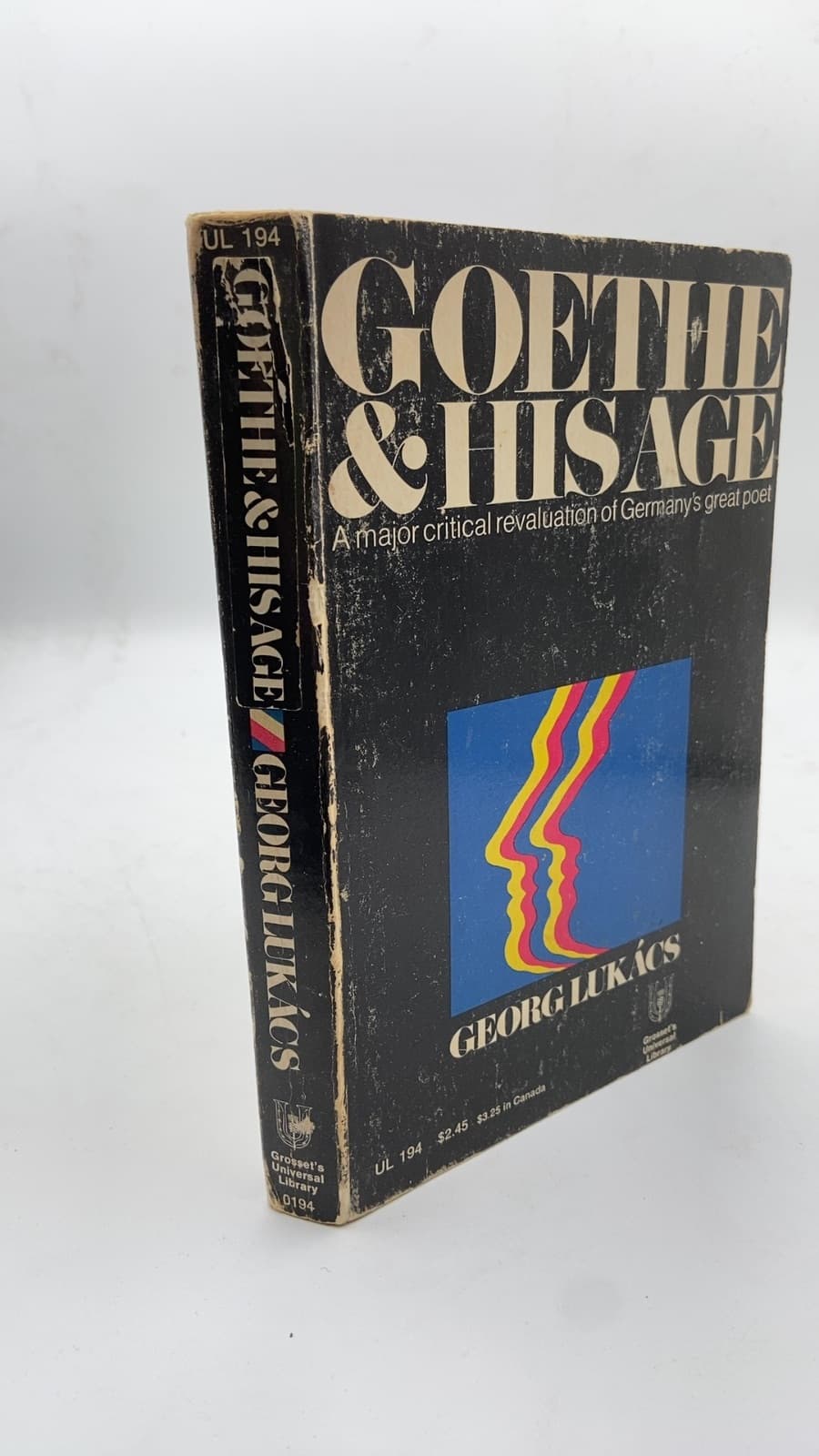 Goethe and His Age by Georg Lukács - front cover