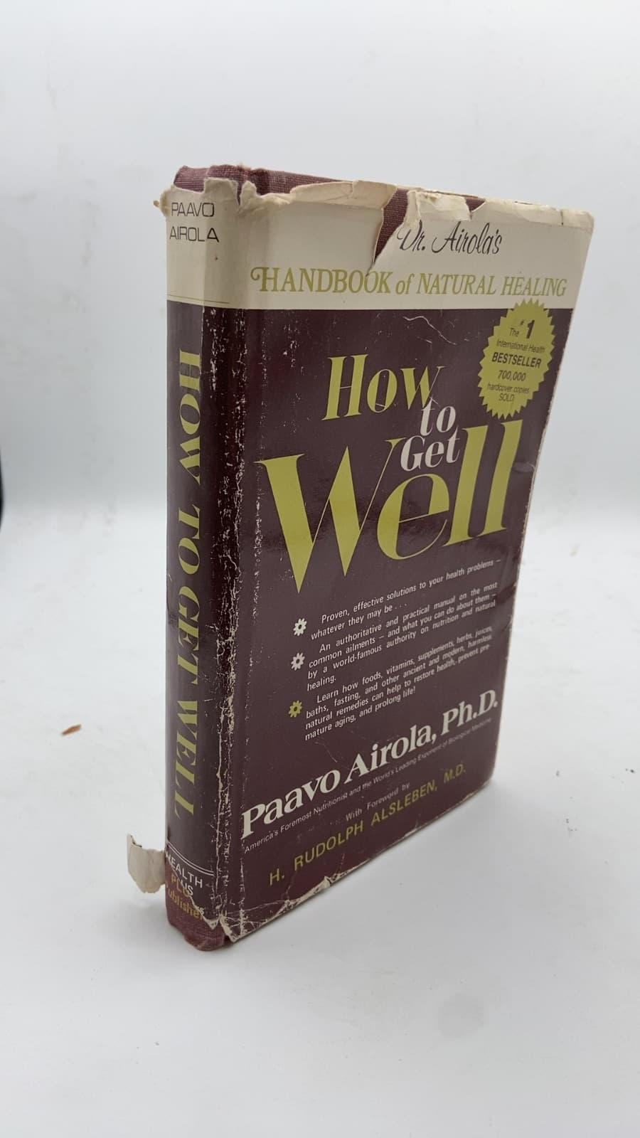 How to Get Well by Paavo Airola, N.D., Ph.D. - front cover