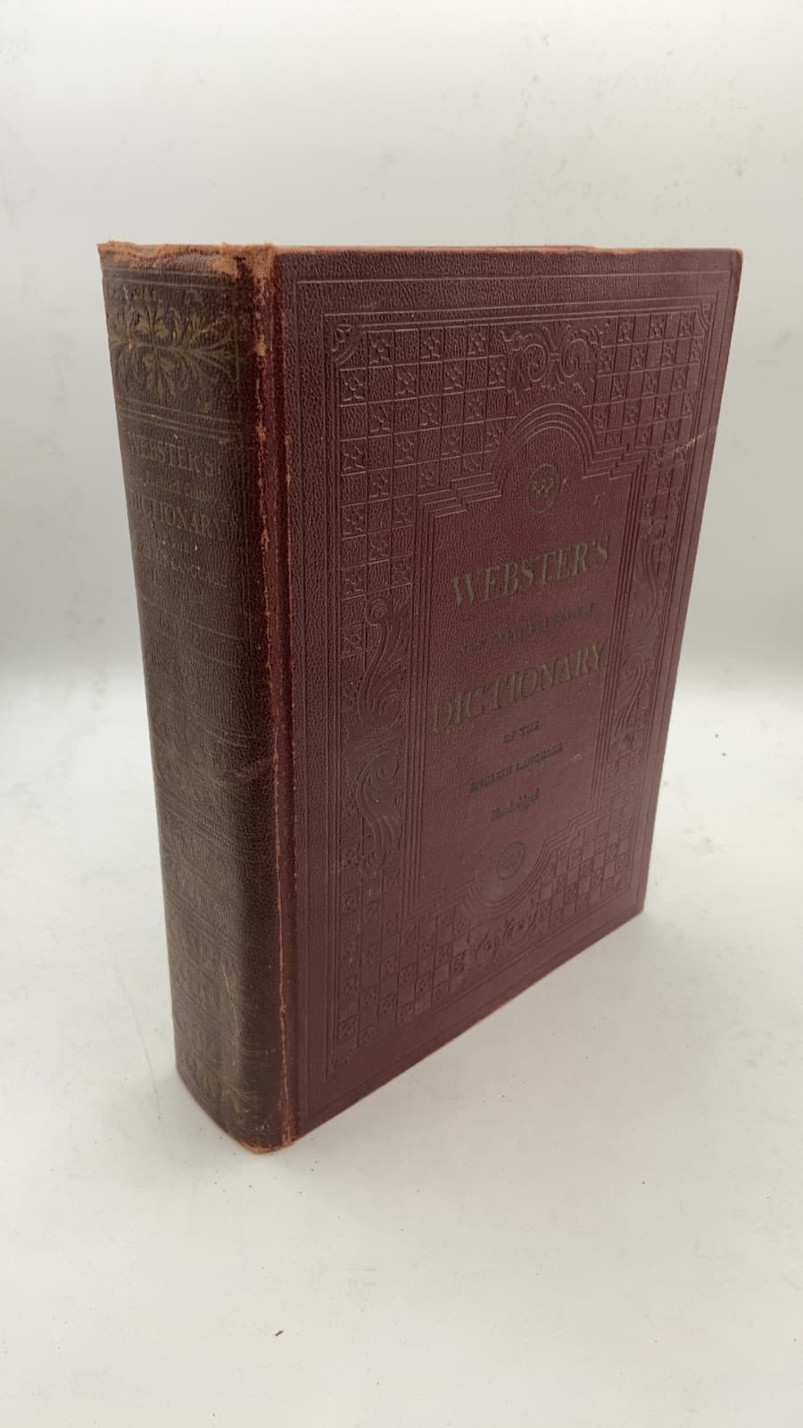 Webster's New Twentieth Century Dictionary of the English Language Unabridged by Noah Webster - front cover