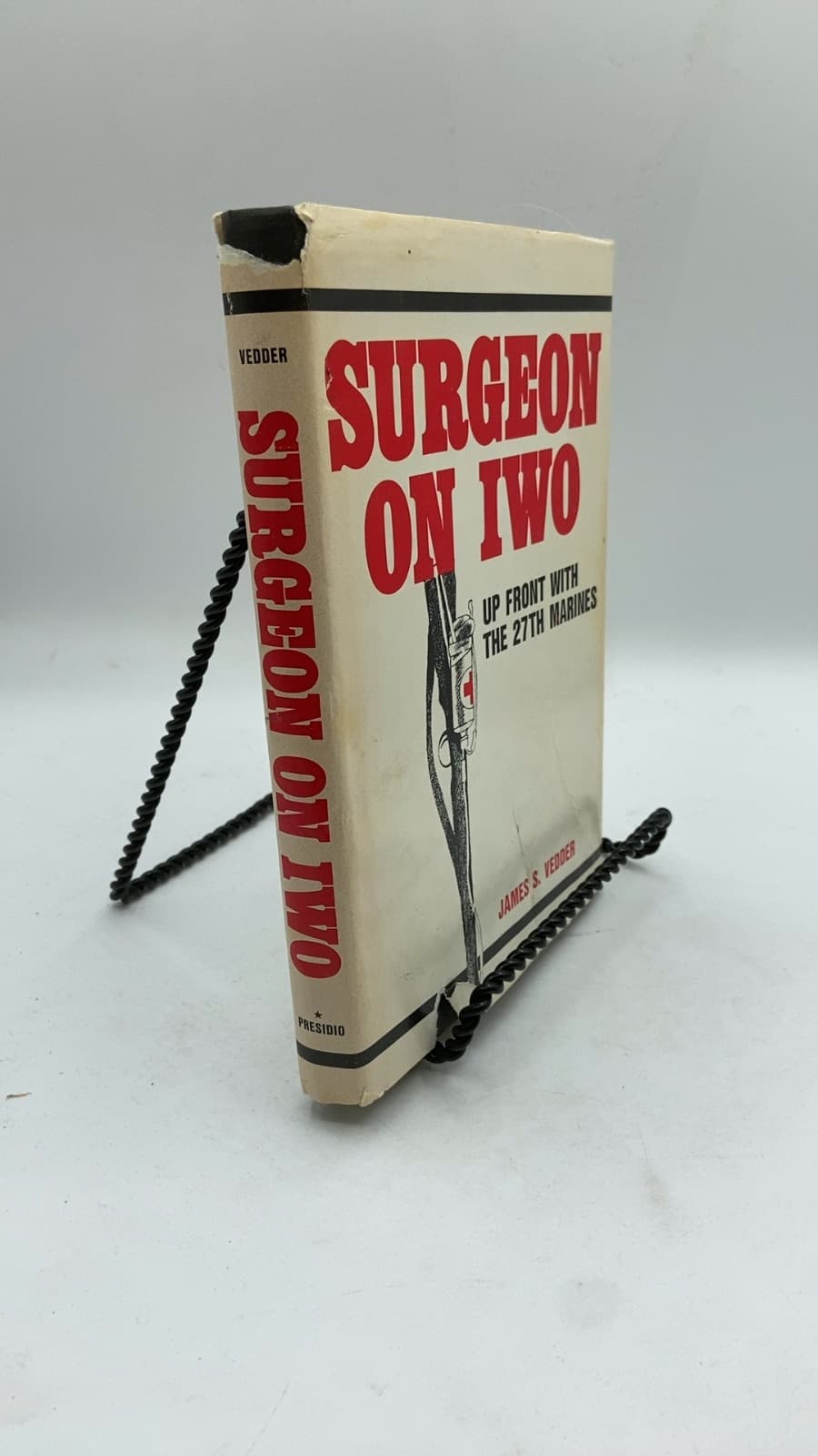 Surgeon on Iwo by James S. Vedder - front cover