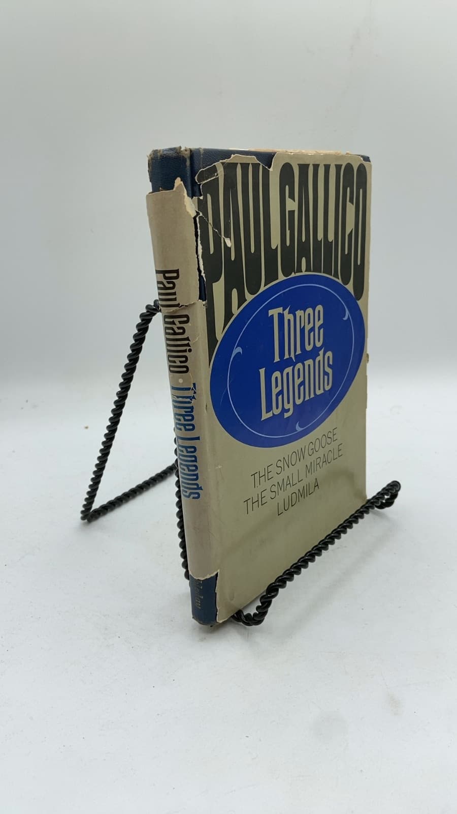 Three Legends by Paul Gallico - front cover