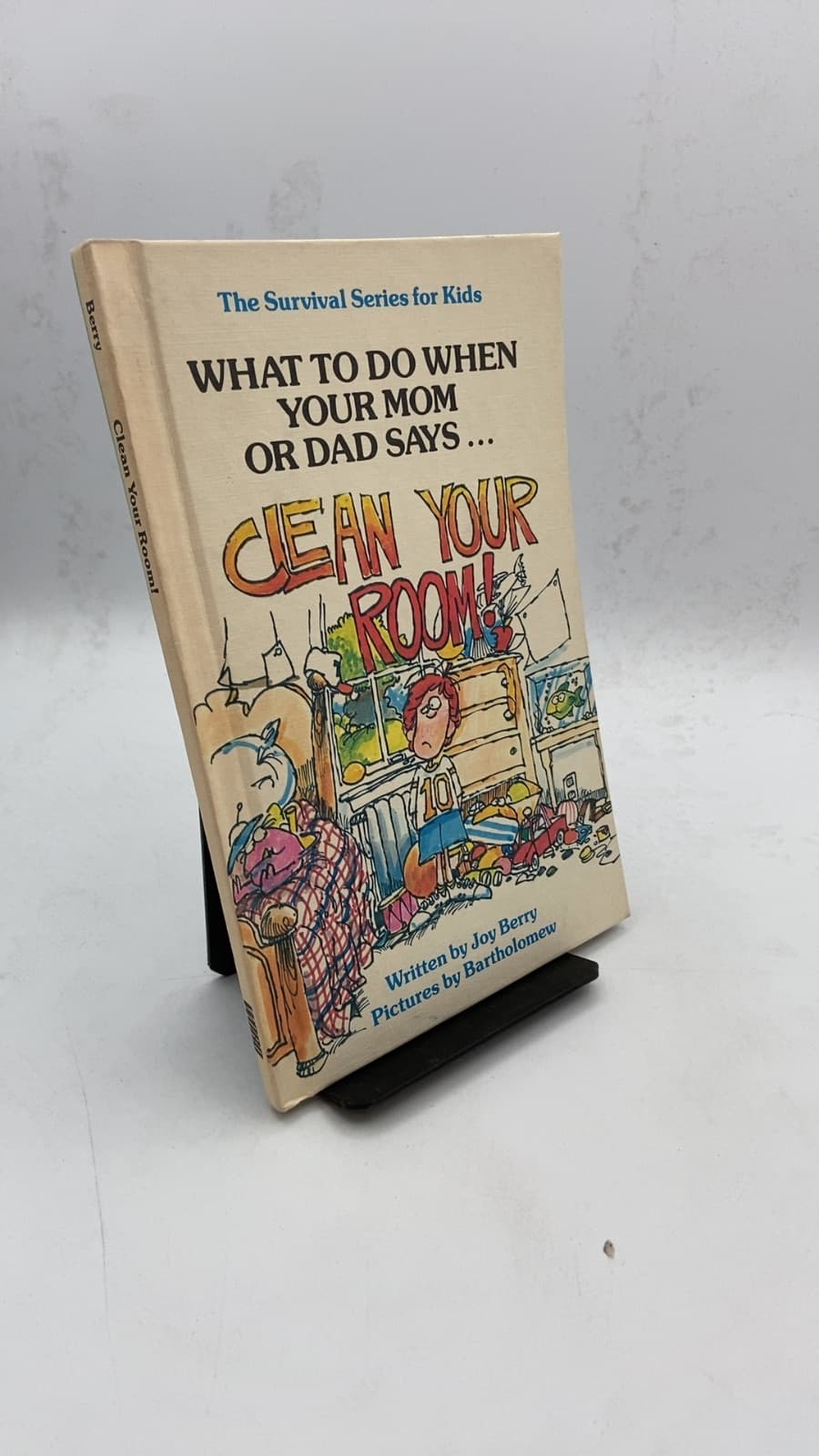 What to Do When Your Mom or Dad Says... Clean Your Room! by Joy Berry - front cover