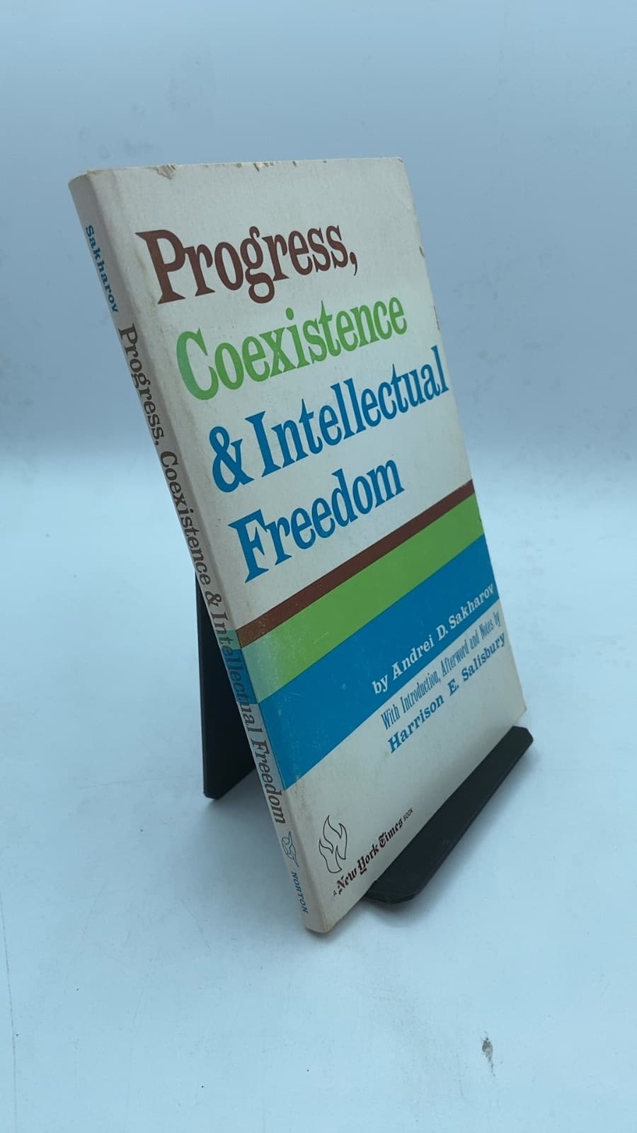 Progress, Coexistence & Intellectual Freedom by Andrei D. Sakharov - front cover