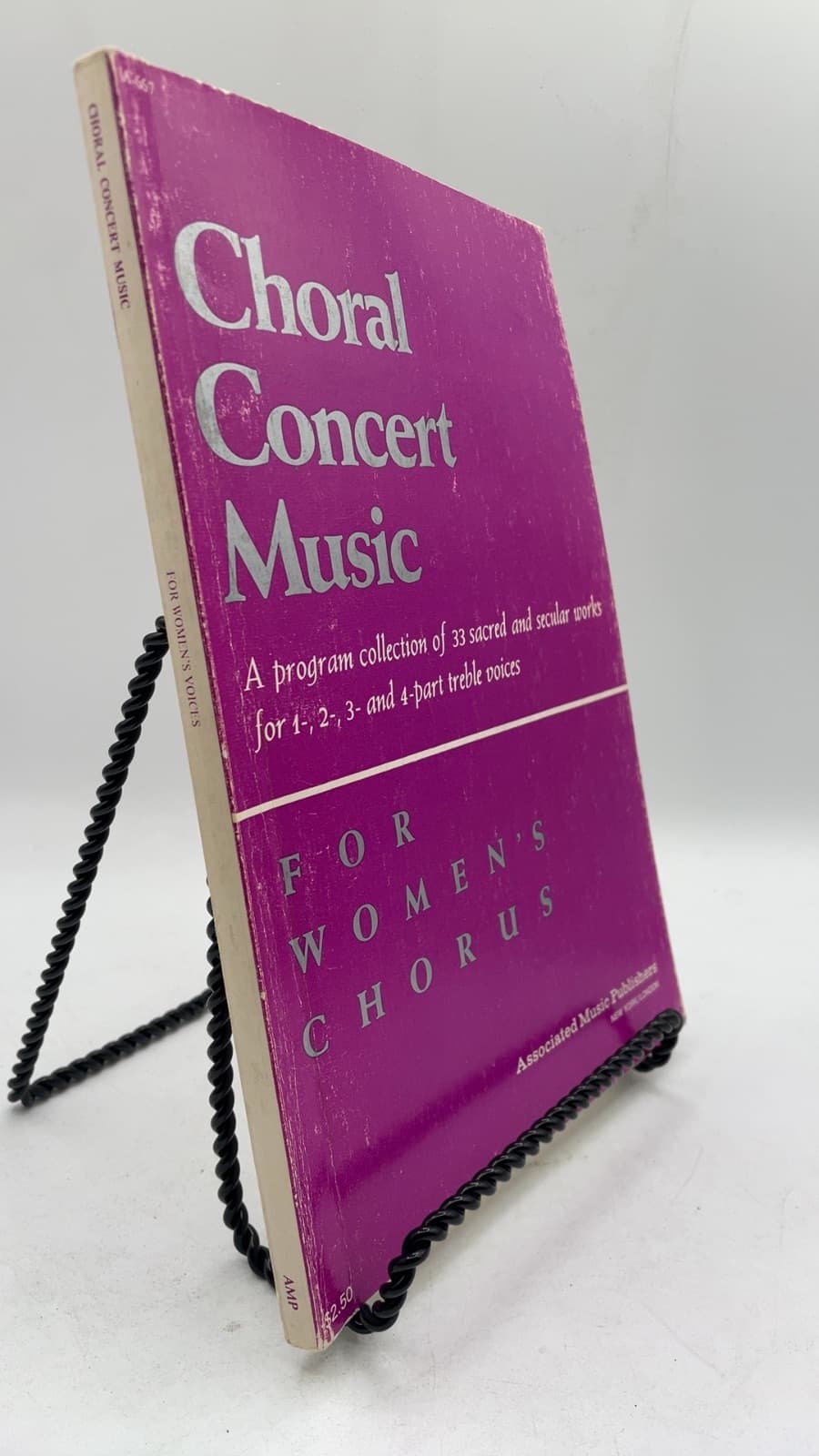 Choral Concert Music - front cover