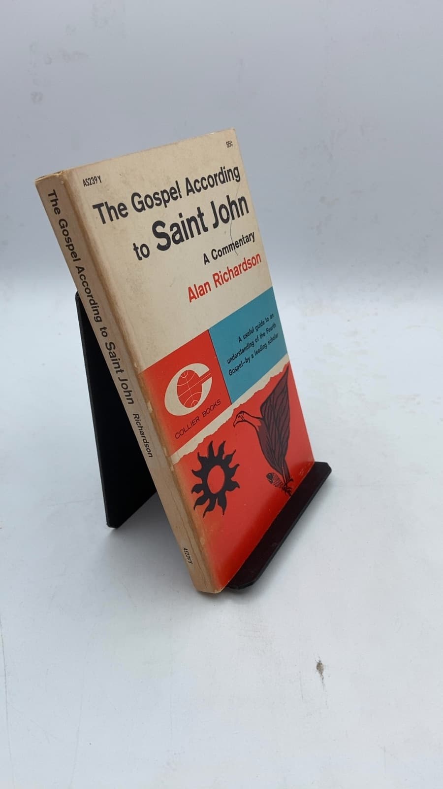 The Gospel According to Saint John: A Commentary by Alan Richardson - front cover