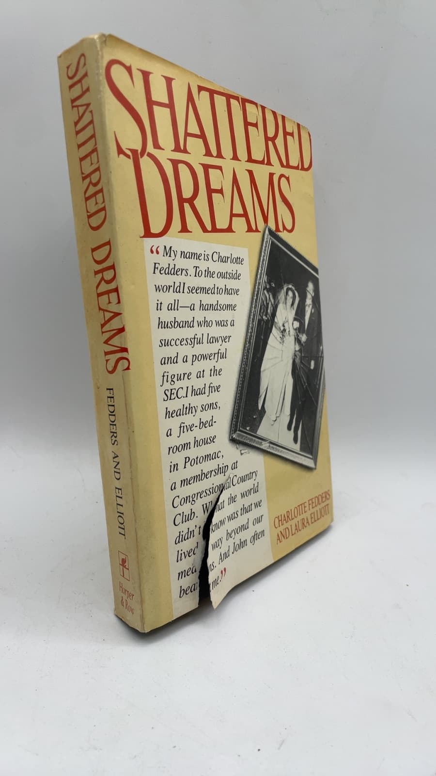 Shattered Dreams by Charlotte Fedders and Laura Elliott - front cover