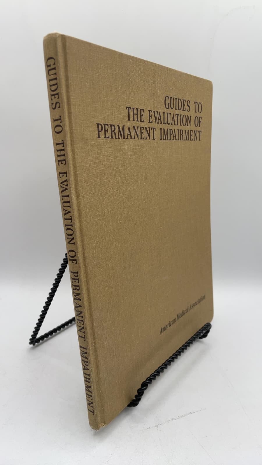 Guides to the Evaluation of Permanent Impairment by Committee on Rating of Mental and Physical Impairment - front cover