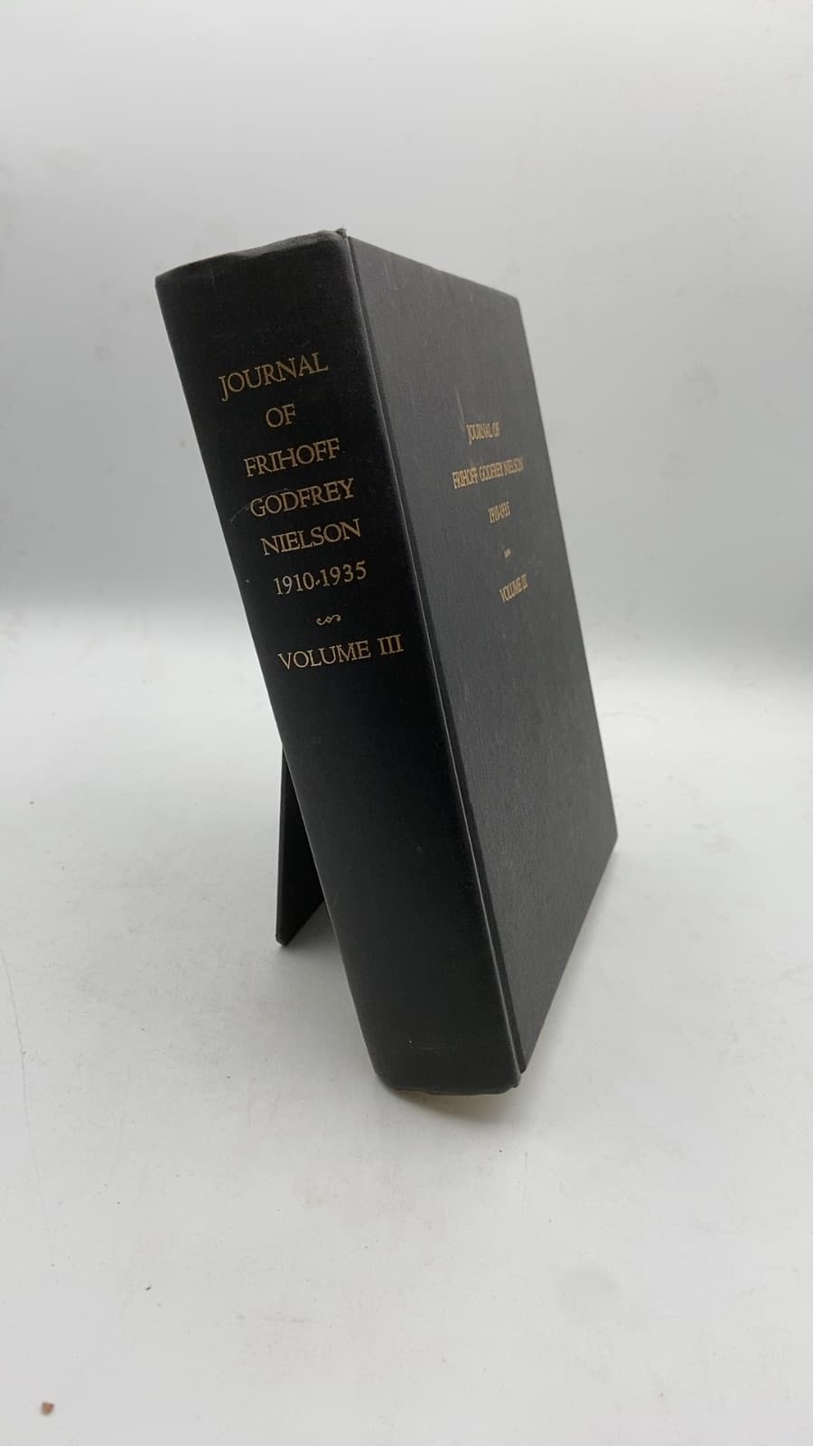 Journal of Frihoff Godfrey Nielson Vol 3 by Frihoff Godfrey Nielson - front cover