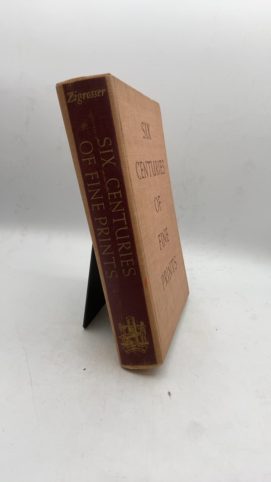 SIX Centuries OF Fine Prints by Carl Zigrosser - front cover